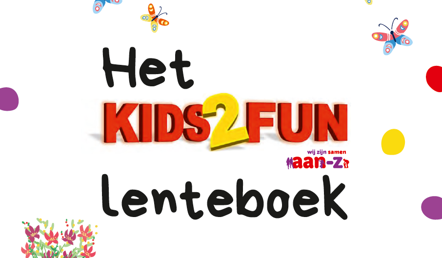 Lentekriebels met het Kids2Fun lenteboek