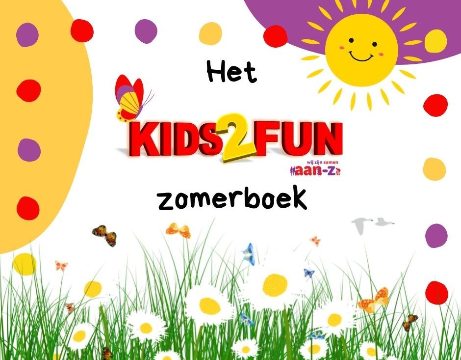 Zomerpret met het Kids2Fun zomerboek